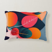 ミッドセンチュリーモダンアート装飾用クッション アクセントクッション (裏面)