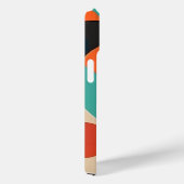 ミッドセンチュリーモダンアート、さまざまな色、幾何学的 Case-Mate iPhoneケース (裏面 / 右)