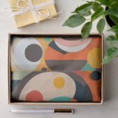 ミッドセンチュリーモダンアート、さまざまな色 薄葉紙 (ギフト)