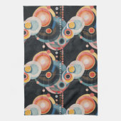 ミッドセンチュリーモダンアート キッチンタオル (縦)