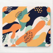 ミッドセンチュリーモダンアート マウスパッド (正面)