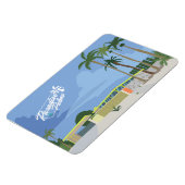 ミッドセンチュリーモダンアート – ラスベガスパラダイスパームズ マグネット (左側)