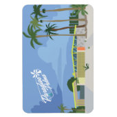 ミッドセンチュリーモダンアート – ラスベガスパラダイスパームズ マグネット (縦)