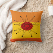 ミッドセンチュリーモダンインスパイアスターバスト枕III クッション (ブランケット)