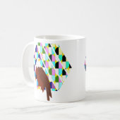 ミッドセンチュリーモダンイーグル コーヒーマグカップ (正面左)