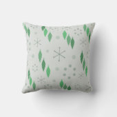 ミッドセンチュリーモダンウィンターグリーン クッション (裏面)