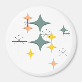 ミッドセンチュリーモダンエームズアトミックスターバストカスタム マグネット