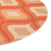 ミッドセンチュリーモダンオギーとベージュ カッティングボード (角)