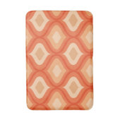 ミッドセンチュリーモダンオギーとベージュ バスマット (正面縦)