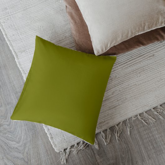 ミッドセンチュリーモダンオリーブグリーン装飾用クッション クッション
