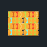 ミッドセンチュリーモダンオレンジパターンキャンバスプリント キャンバスプリント<br><div class="desc">ノック、ノック。誰だ?ミッドセンチュリーモダンオレンジキャンバスプリント!ねえ、このレトロデザインで、あなたはパンチラインを必要としない。オレンジモダン色の背景と鮮やか、緑、赤、ターコイズ、黒と白、木目の可愛らしい子猫の形の列を特徴としている。形には名前があるかもしれないけど、私たちの人生の中では知らない!それが何であれ、それは1950年代と1960年代の原子時代への明確なトリビュートである。この買製品と形状を自分で名前。ベティはどうだ?私たちにはベティみたいだ。重要なキャッチフレーズおもしろいを全部私たちの上に入れようとするときオレンジ君は嬉しい書と思う?Zazzle、ジェット時代、宇宙時代、洗練さお洒落れ、奇妙な小さな玉ねぎ…私たち考えは、良い測定のためのより多くのキャッチフレーズをスローするだろう。ご感謝してい購入にベ感謝していットお前も!</div>