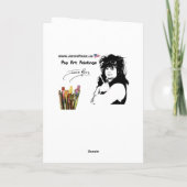 "ミッドセンチュリーモダンカクテル絵画"の カード (裏面)