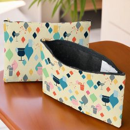 ミッドセンチュリーモダンカクテル アクセサリーポーチ