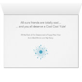 ミッドセンチュリーモダンカッコいいユール（キリスト降誕祭）レトロクリスマスモダン (内部横(下))