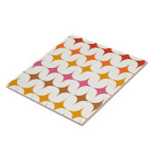 ミッドセンチュリーモダンカラフルスターバストオン タイル (側面)