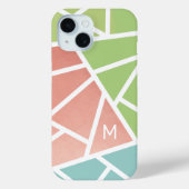 ミッドセンチュリーモダンカラーブロックホテルMCM Case-Mate iPhoneケース (裏面)