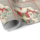 ミッドセンチュリーモダンカントリーズレー ラッピングペーパー (ロールコーナー)