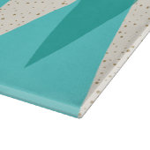 ミッドセンチュリーモダンガアーガイルラス製裁盤 カッティングボード (角)