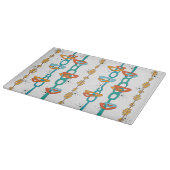 ミッドセンチュリーモダンガラス切削盤 カッティングボード (角)