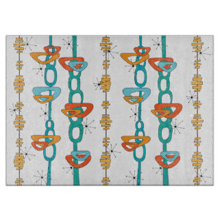 ミッドセンチュリーモダンガラス切削盤 カッティングボード