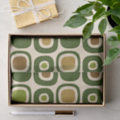 ミッドセンチュリーモダンガーデンパスパターン 薄葉紙 (ギフト)