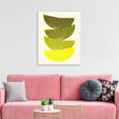 ミッドセンチュリーモダンキャンバスプリント種鞘3 キャンバスプリント (インサイチュ (リビング))