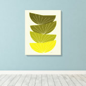 ミッドセンチュリーモダンキャンバスプリント種鞘3 キャンバスプリント (インサイチュ (ウッドフロア))