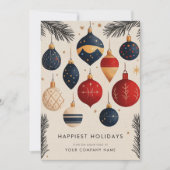 ミッドセンチュリーモダンクリスマスオーナメント事業 シーズンカード (正面)