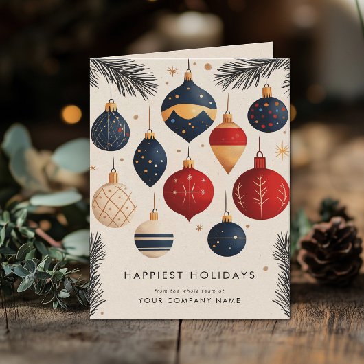 ミッドセンチュリーモダンクリスマスオーナメント事業 シーズンカード