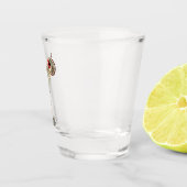 ミッドセンチュリーモダンクリスマスクランシトラスカクテル ショットグラス (右)