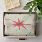 ミッドセンチュリーモダンクリスマスパターンティッシュペーパー 薄葉紙 (ギフト)