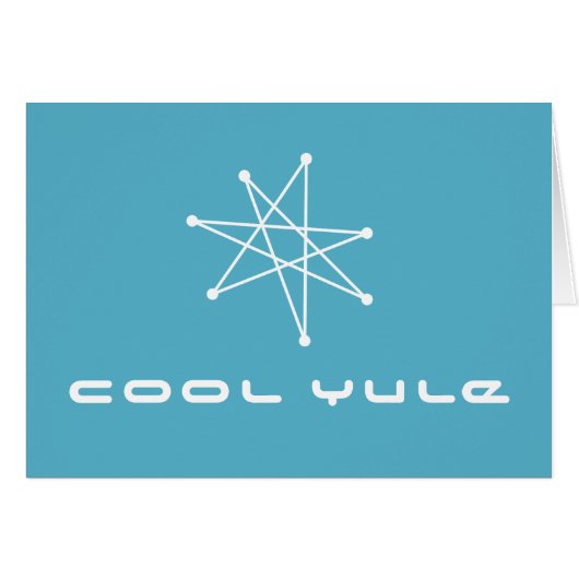 ミッドセンチュリーモダンクリスマス原子スターバストスター (正面横)