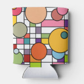 ミッドセンチュリーモダングリッドフォームクーラーボックス 缶クーラー (裏面)