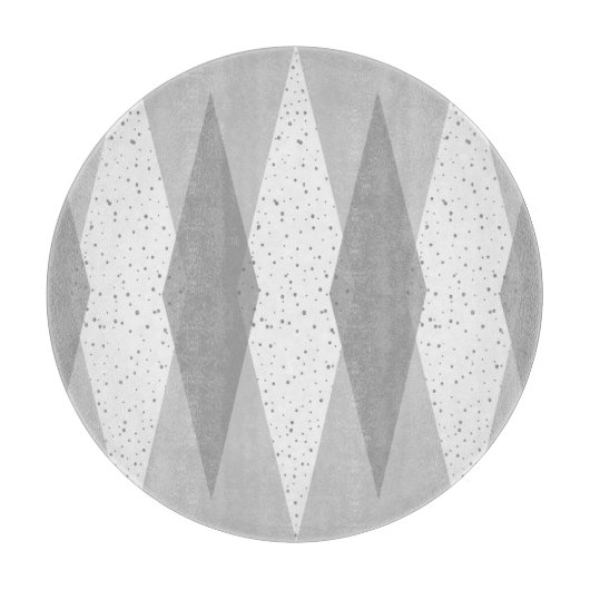 ミッドセンチュリーモダングレイアーガイルカットボード カッティングボード (正面)