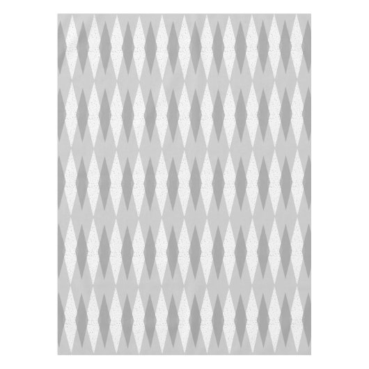 ミッドセンチュリーモダングレイアーガイルテーブルクロス テーブルクロス (正面)