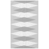 ミッドセンチュリーモダングレイアーガイルテーブルクロス テーブルクロス (正面)