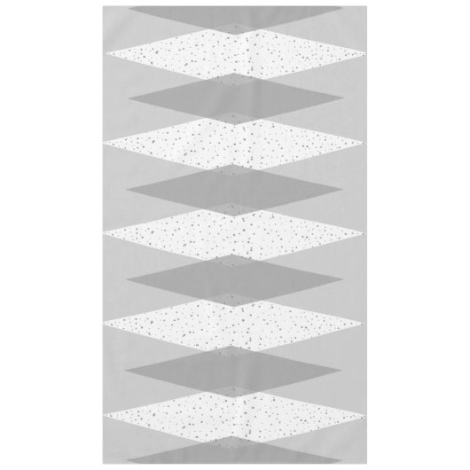 ミッドセンチュリーモダングレイアーガイルテーブルクロス テーブルクロス (正面)