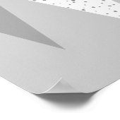 ミッドセンチュリーモダングレイアーガイルポスター ポスター (角)