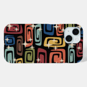 ミッドセンチュリーモダンコズミック銀河系 Case-Mate iPhoneケース (裏面 (横))