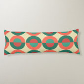 ミッドセンチュリーモダンコーラルミント ボディピロー (裏面)