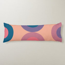 ミッドセンチュリーモダンコーラル海 ボディピロー