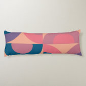 ミッドセンチュリーモダンコーラル海 ボディピロー (裏面)