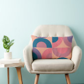 ミッドセンチュリーモダンコーラル海 ランバークッション (椅子)