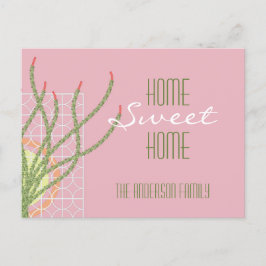 ミッドセンチュリーモダンサボテンLの動きに関する発表 案内ポストカード