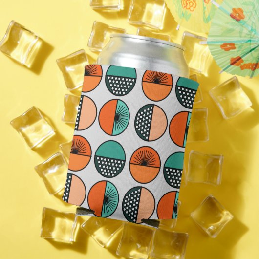 ミッドセンチュリーモダンサークルハーフ 缶クーラー (インサイチュ 夏)