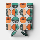 ミッドセンチュリーモダンサークルハーフ 缶クーラー (正面)