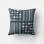 ミッドセンチュリーモダンサークルライン石板 クッション (裏面)