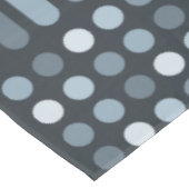 ミッドセンチュリーモダンサークルライン石板 テーブルクロス (アングル)