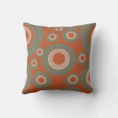 ミッドセンチュリーモダンサークル クッション (裏面)