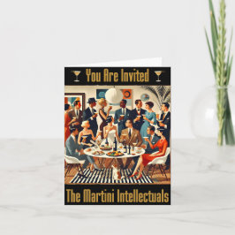 ミッドセンチュリーモダンザマルティーニ知識人 カード